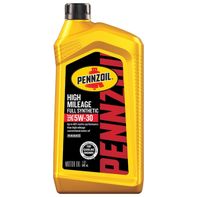 Pennzoil Motor Oil, High Mileage Vehicle, SAE 5W-30