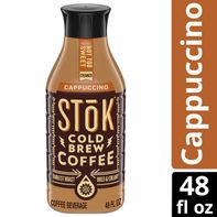 SToK Cappuccino Creamed Cold Brew Coffee Bottle