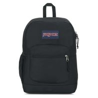 JanSport Cross Town Plus 100% Recycled Backpack With 15" Laptop Pocket - Black