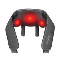 TRAKK Cordless Neck Massager with Heat, Gray