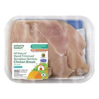 Nature's Basket Thinly Sliced Boneless & Skinless Chicken Breasts