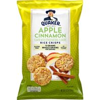Quaker® Apple Cinnamon Flavor Rice Crisps
