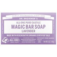 Dr. Bronner's Lavender, Pure-Castile Bar Soap