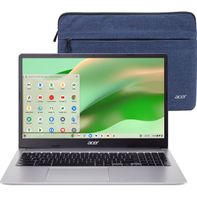 Acer Intel Celeron N4500 Chromebook Full HD Laptop With 15.6" Screen - Silver