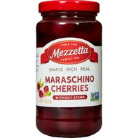 Mezzetta Maraschino Cherries Without Stems