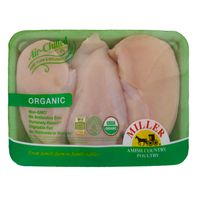 Miller Poultry Organic Boneless Skinless Chicken Breast