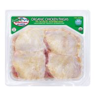 Bell & Evans All Natural Organic Air Chilled Bone In Thigh Tray Pack