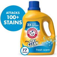 ARM & HAMMER Plus OxiClean Fresh Scent Liquid Laundry Detergent