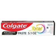 Colgate Total Active Prevention Whitening and Charcoal Toothpaste in Mint
