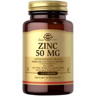 Solgar Zinc, 50 mg, Tablets