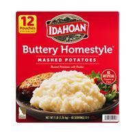Idahoan Buttery Homestyle Mashed Potatoes, 4 oz, 12-count