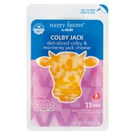 Happy Farms Deli Sliced Colby Jack Cheese