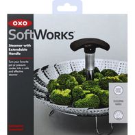 OXO Steamer, Stainless Steel, with Extendable Handle