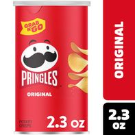 Pringles Original Potato Crisps Chips, Lunch Snacks, Grab and Go