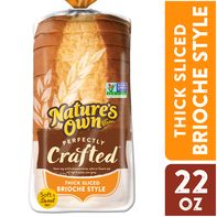 Nature's Own Perfectly Crafted Non-GMO Brioche Style Bread