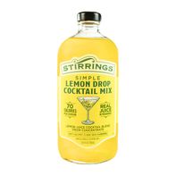 Stirrings Lemon Drop Cocktail Mix - Non Alcoholic Cocktail Mixer