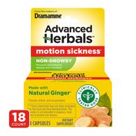 Dramamine Motion Sickness Relief Advanced Herbals Non-Drowsy