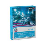 Xerox Vitality FSC Certified Standard Letter Size Vitality Multi-Use Printer Paper - 92 Bright Whiter - 20 Pounds, 8-12" x 11"