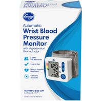 Kroger® Automatic Wrist Blood Pressure Monitor