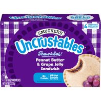 Smucker's Uncrustables Peanut Butter & Grape Jelly Sandwich