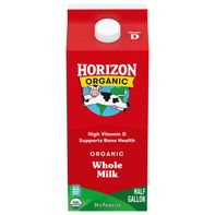 Horizon Organic Whole Milk, 64 fl oz Half Gallon Carton
