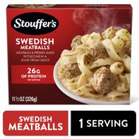 Stouffer’s Swedish Meatballs Single Serve Frozen Pasta Single Frozen Meals