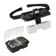 John Bead Head Mounted Magnifier With Lights