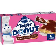 Pillsbury Boston Cream Flavored Toaster Donut Frozen Pastries