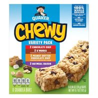 Quaker Granola Bars, Variety Pack, 8 Pack