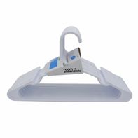 Room Essentials White Standard Plastic Hangers