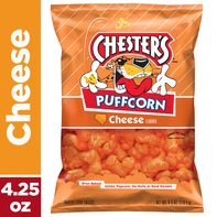 Chester's Puffcorn Snacks, Cheese Flavored