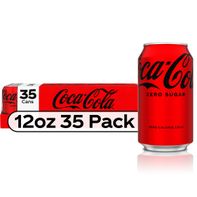 Coca Cola Zero Sugar Soda Cans