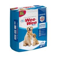 Four Paws Wee-Wee Quilted Housebreaking Pads 14 Count