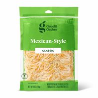 Good & Gather Mexican-style Monterey Jack Cheddar Queso Quesadilla & Asadero Classic Cheeses