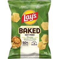Lay's Baked Roasted Garlic & Herbs Potato Crisps