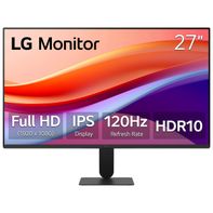 LG 27" IPS FHD 120Hz Monitor With HDR10 HDMI - Black