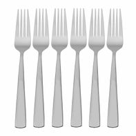 National Brand Set of 6 Danford Dinner Fork