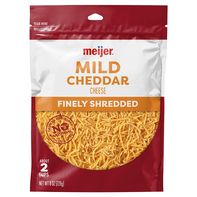 Meijer Mild Cheddar Finely Shredded Cheese