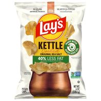 Lay's Kettle Cooked Original Sea Salt Potato Chips