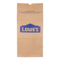 Lowe's 30-Gallon Scent free Brown/Tan Outdoor Paper Lawn and leaf Trash Bag 5 -Count