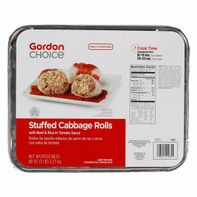Gordon Choice Stuffed Cabbage Rolls With Sauce
