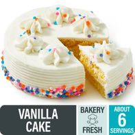 Bakery Fresh Vanilla Celebration Cake