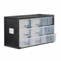 CRAFTSMAN Bin System 9-Compartment Plastic Small Parts Organizer