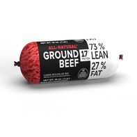 All Natural* 73% Lean/27% Fat Ground Beef Roll, 1 lb