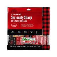 Cabot Seriously Sharp Cheddar Cheese Snack Pack