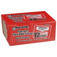 Maruchan Ramen Noodle Soup, Beef Flavor