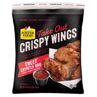 Foster Farms Take Out Crispy Chicken Wings, Sweet Chipotle BBQ, 4 lbs