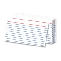 OfficeMax Heavyweight Index Cards - 3" x 5"
