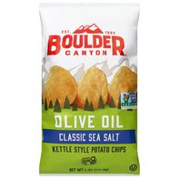Boulder Canyon Olive Oil Kettle Style Classic Sea Salt Potato Chips
