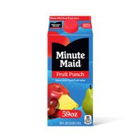Minute Maid Fruit Punch Juice Drink Carton